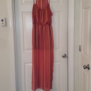 Multicolored Tribal Print Dress